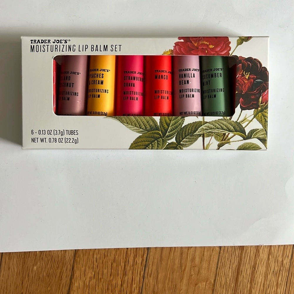 Trader Joe's Moisturizing Lip Balm Set